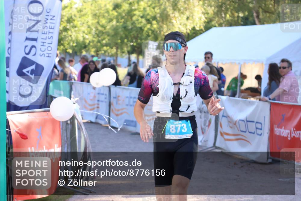 07.09.2025 - 19. Norderstedt Triathlon Zöllner http://msf.ph/oto/8776156 07.09.2025 17:06:39 Ziel 873 meine-sportfotos.de