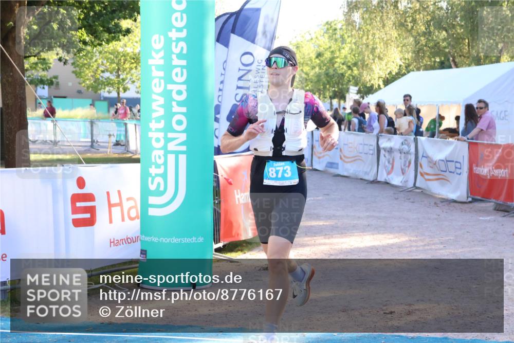 07.09.2025 - 19. Norderstedt Triathlon Zöllner http://msf.ph/oto/8776167 07.09.2025 17:06:40 Ziel 873 meine-sportfotos.de