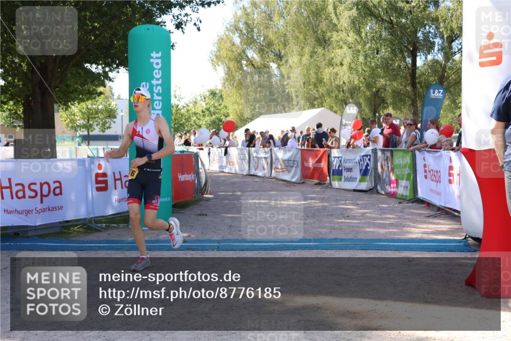 07.09.2025 - 19. Norderstedt Triathlon Zöllner http://msf.ph/oto/8776185 07.09.2025 11:57:30 Ziel 1176 meine-sportfotos.de