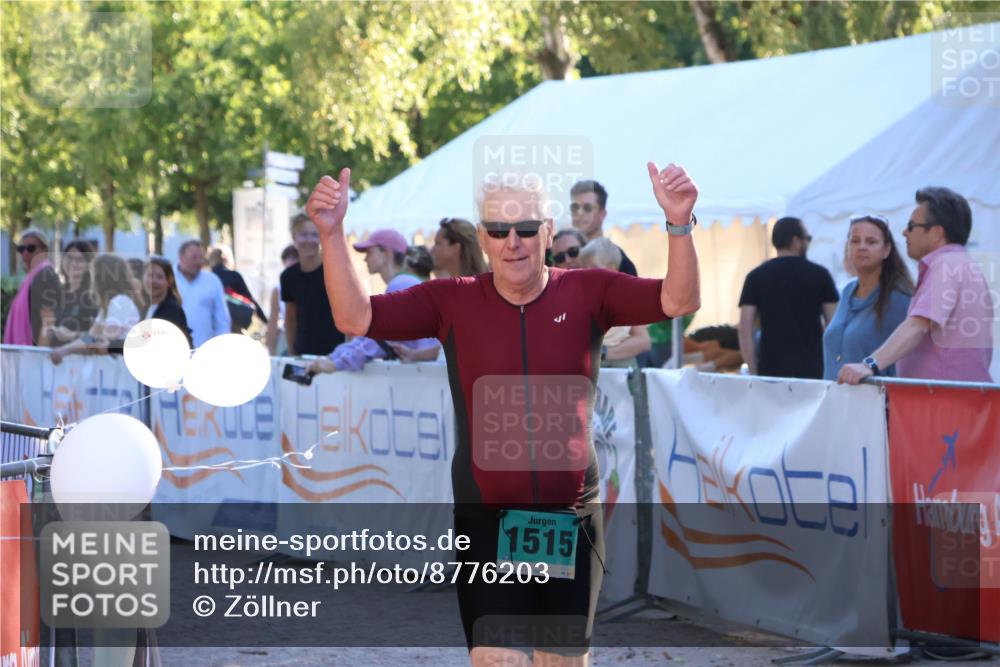 07.09.2025 - 19. Norderstedt Triathlon Zöllner http://msf.ph/oto/8776203 07.09.2025 17:07:22 Ziel 1515 meine-sportfotos.de