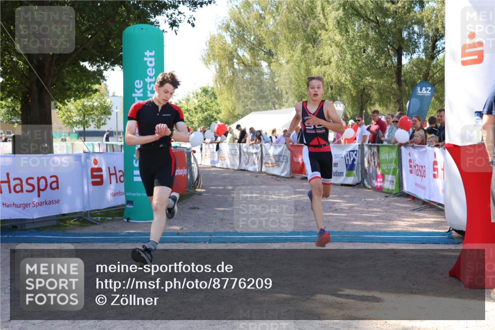07.09.2025 - 19. Norderstedt Triathlon Zöllner http://msf.ph/oto/8776209 07.09.2025 11:57:40 Ziel 1162, 1199 meine-sportfotos.de