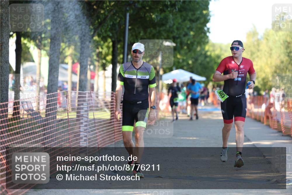 07.09.2025 - 19. Norderstedt Triathlon Michael Strokosch http://msf.ph/oto/8776211 07.09.2025 16:46:32 Laufen 397, 503 meine-sportfotos.de