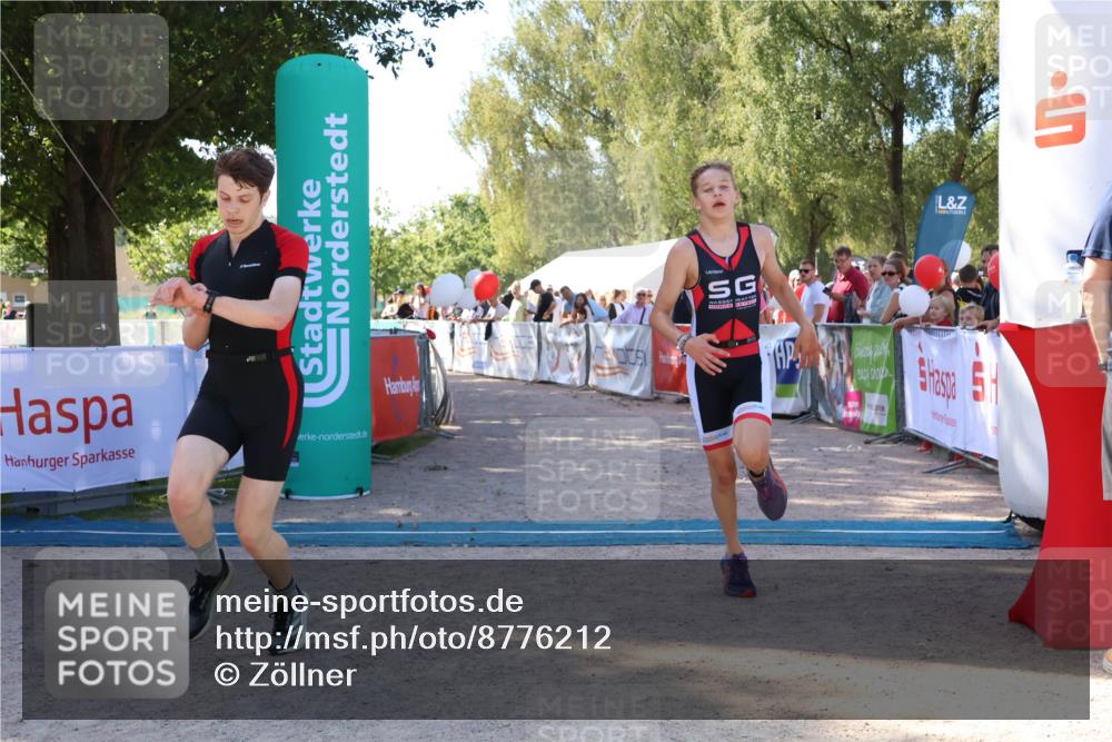 07.09.2025 - 19. Norderstedt Triathlon Zöllner http://msf.ph/oto/8776212 07.09.2025 11:57:40 Ziel 1162, 1199 meine-sportfotos.de