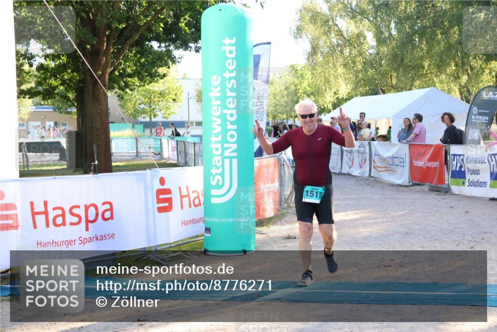 07.09.2025 - 19. Norderstedt Triathlon Zöllner http://msf.ph/oto/8776271 07.09.2025 17:07:26 Ziel 1515 meine-sportfotos.de