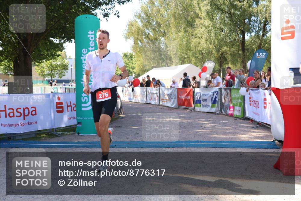 07.09.2025 - 19. Norderstedt Triathlon Zöllner http://msf.ph/oto/8776317 07.09.2025 11:58:32 Ziel 276 meine-sportfotos.de