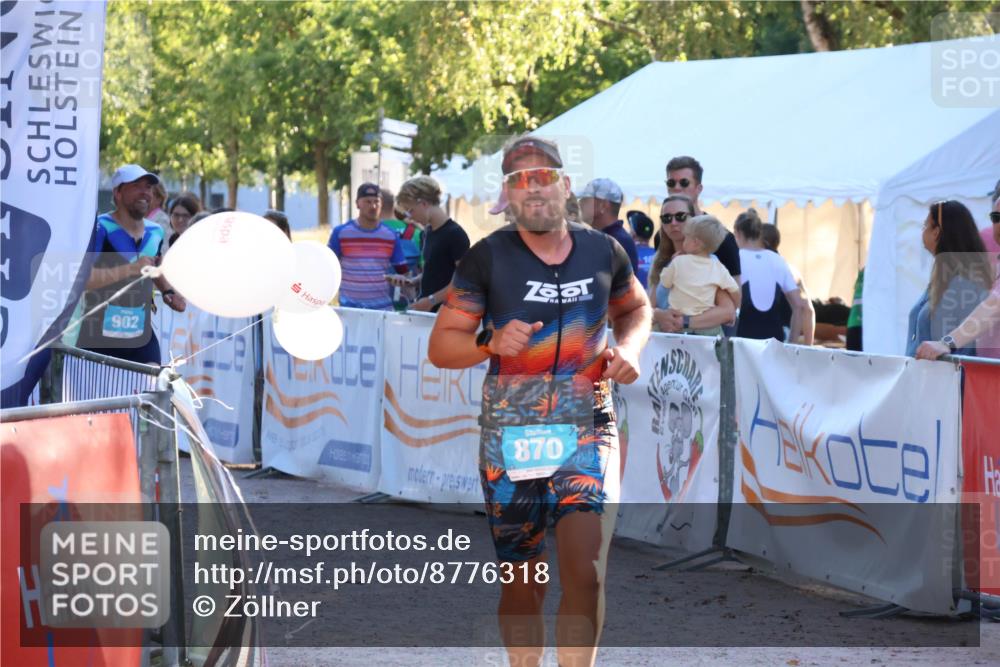 07.09.2025 - 19. Norderstedt Triathlon Zöllner http://msf.ph/oto/8776318 07.09.2025 17:07:43 Ziel 870 meine-sportfotos.de