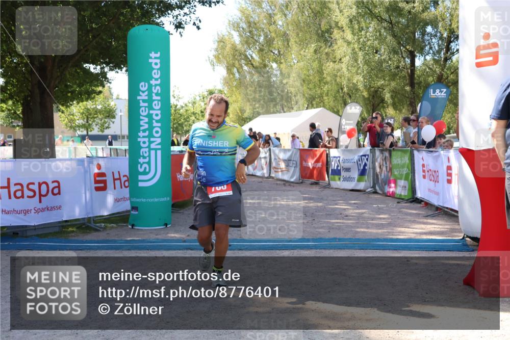 07.09.2025 - 19. Norderstedt Triathlon Zöllner http://msf.ph/oto/8776401 07.09.2025 11:59:40 Ziel 760 meine-sportfotos.de