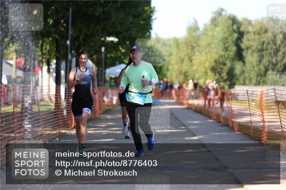 07.09.2025 - 19. Norderstedt Triathlon Michael Strokosch http://msf.ph/oto/8776403 07.09.2025 15:48:08 Laufen 365, 452, 905, 1507 meine-sportfotos.de