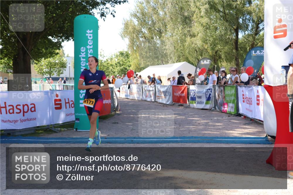 07.09.2025 - 19. Norderstedt Triathlon Zöllner http://msf.ph/oto/8776420 07.09.2025 11:59:59 Ziel 1177 meine-sportfotos.de