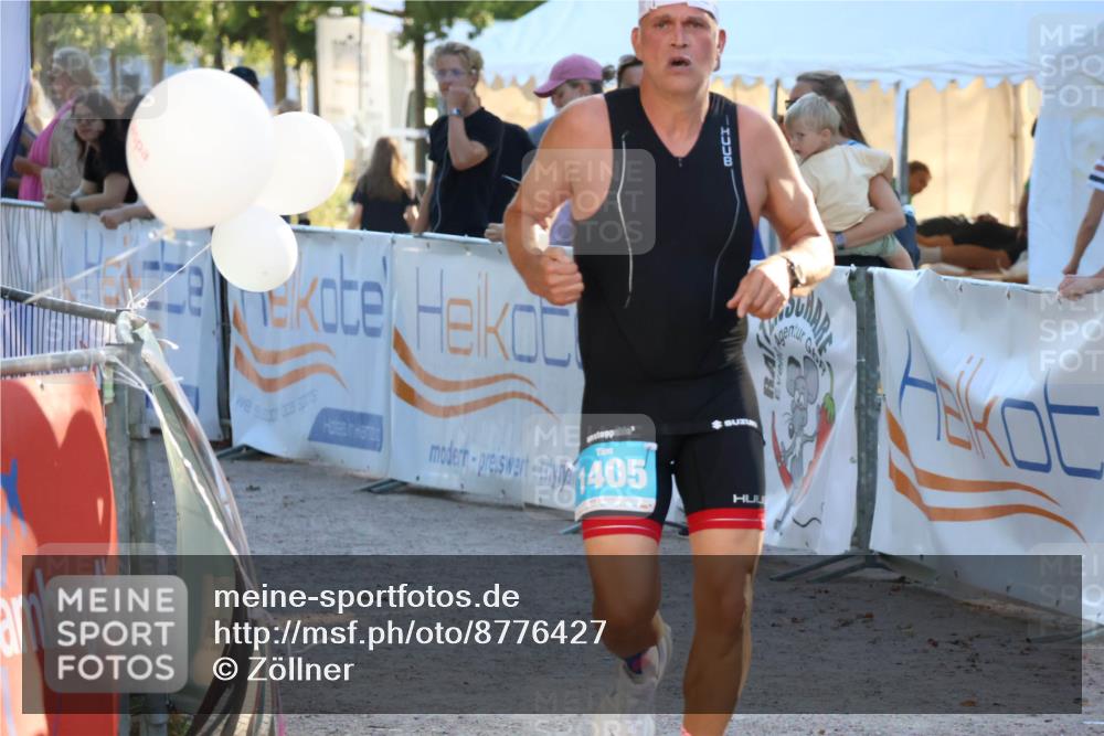 07.09.2025 - 19. Norderstedt Triathlon Zöllner http://msf.ph/oto/8776427 07.09.2025 17:08:29 Ziel 1405 meine-sportfotos.de