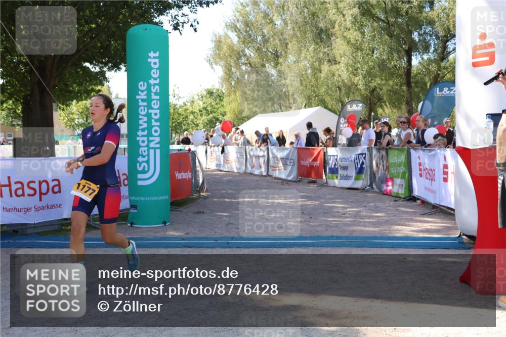07.09.2025 - 19. Norderstedt Triathlon Zöllner http://msf.ph/oto/8776428 07.09.2025 12:00:00 Ziel 1177 meine-sportfotos.de