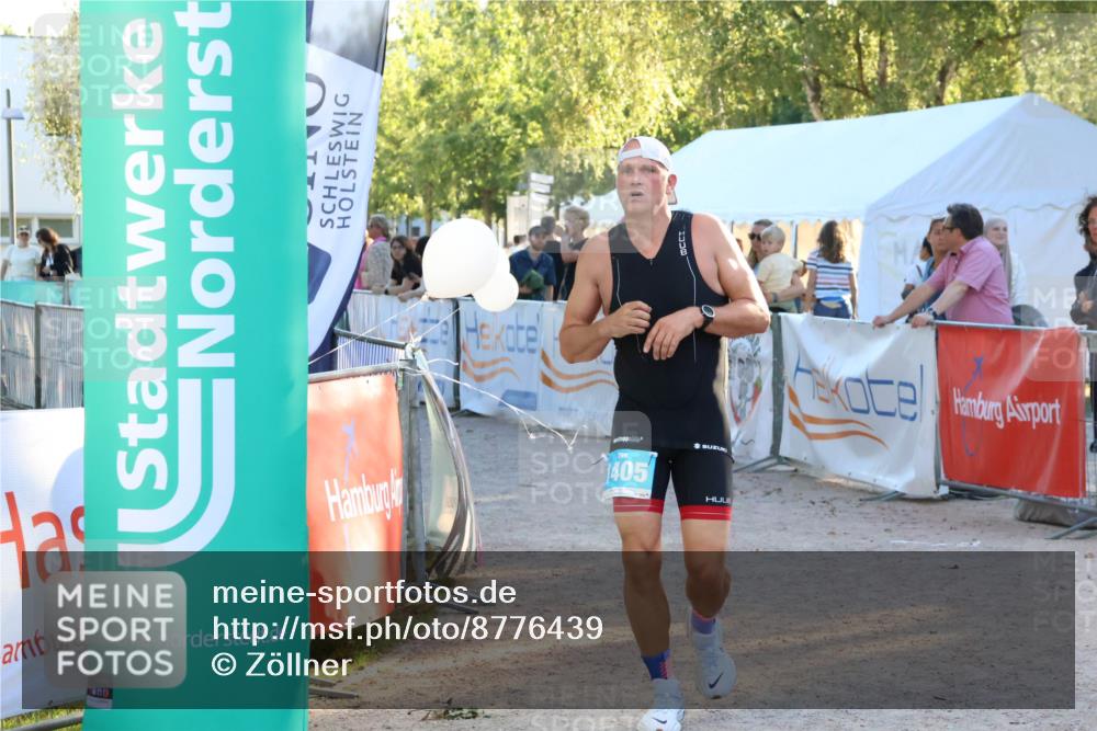 07.09.2025 - 19. Norderstedt Triathlon Zöllner http://msf.ph/oto/8776439 07.09.2025 17:08:30 Ziel 1405 meine-sportfotos.de