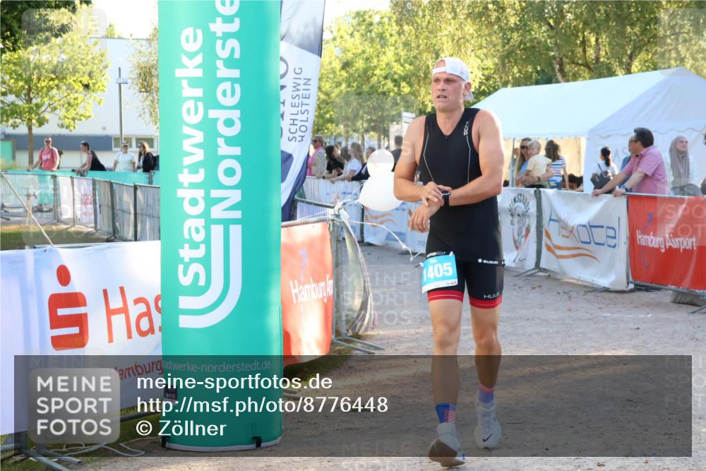 07.09.2025 - 19. Norderstedt Triathlon Zöllner http://msf.ph/oto/8776448 07.09.2025 17:08:31 Ziel 1405 meine-sportfotos.de