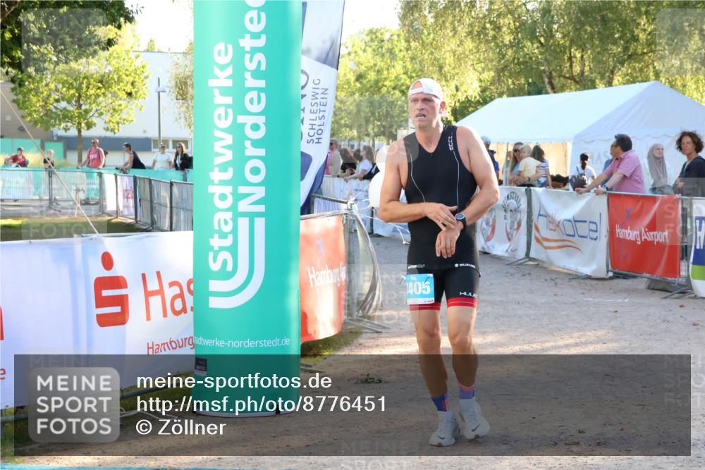 07.09.2025 - 19. Norderstedt Triathlon Zöllner http://msf.ph/oto/8776451 07.09.2025 17:08:31 Ziel 1405 meine-sportfotos.de