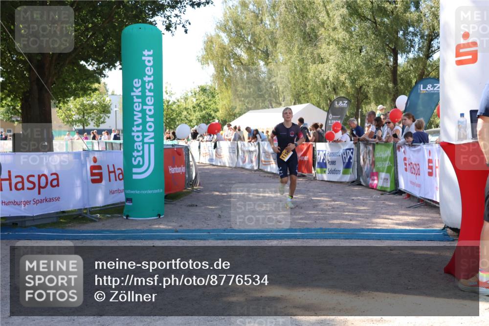 07.09.2025 - 19. Norderstedt Triathlon Zöllner http://msf.ph/oto/8776534 07.09.2025 12:01:31 Ziel 1156 meine-sportfotos.de