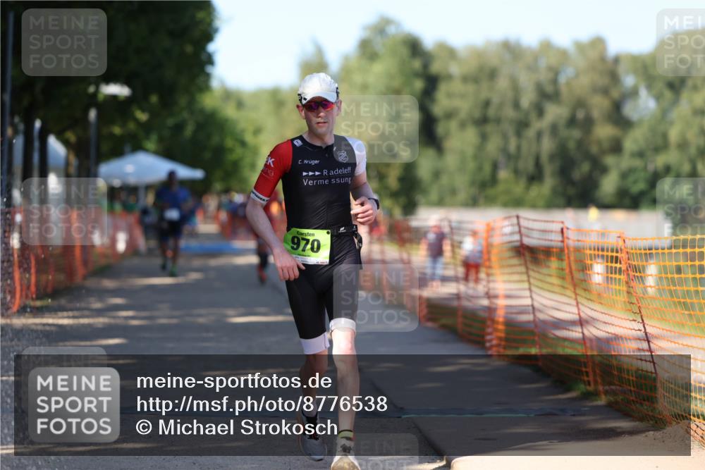 07.09.2025 - 19. Norderstedt Triathlon Michael Strokosch http://msf.ph/oto/8776538 07.09.2025 15:48:27 Laufen 1404 meine-sportfotos.de