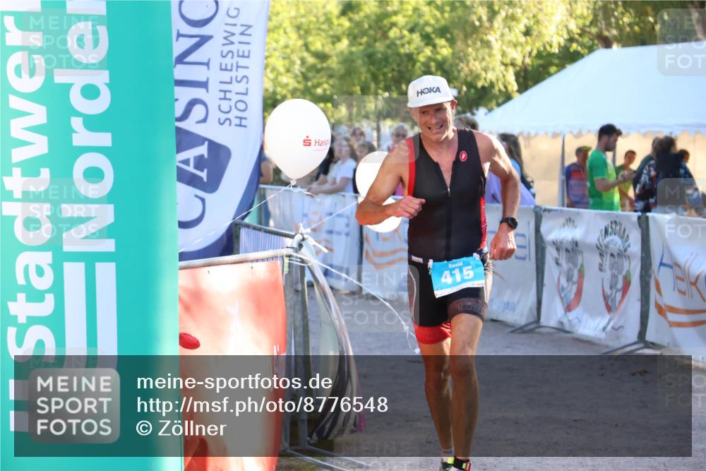 07.09.2025 - 19. Norderstedt Triathlon Zöllner http://msf.ph/oto/8776548 07.09.2025 17:10:01 Ziel 415 meine-sportfotos.de