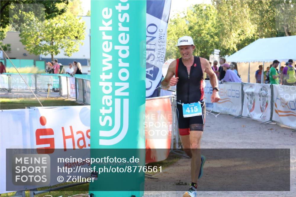 07.09.2025 - 19. Norderstedt Triathlon Zöllner http://msf.ph/oto/8776561 07.09.2025 17:10:01 Ziel 415 meine-sportfotos.de