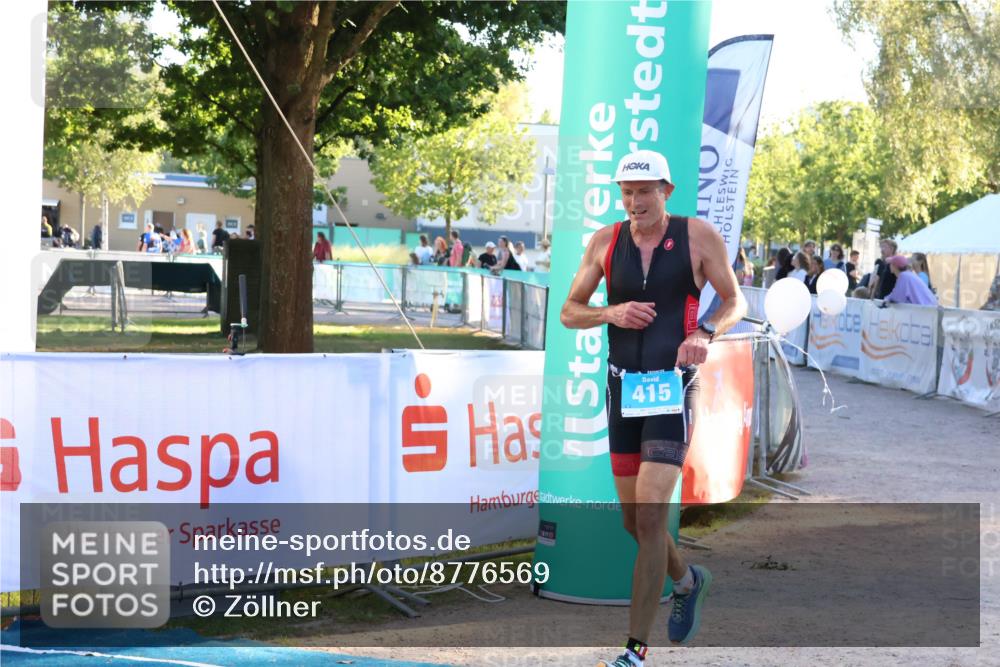 07.09.2025 - 19. Norderstedt Triathlon Zöllner http://msf.ph/oto/8776569 07.09.2025 17:10:02 Ziel 415 meine-sportfotos.de