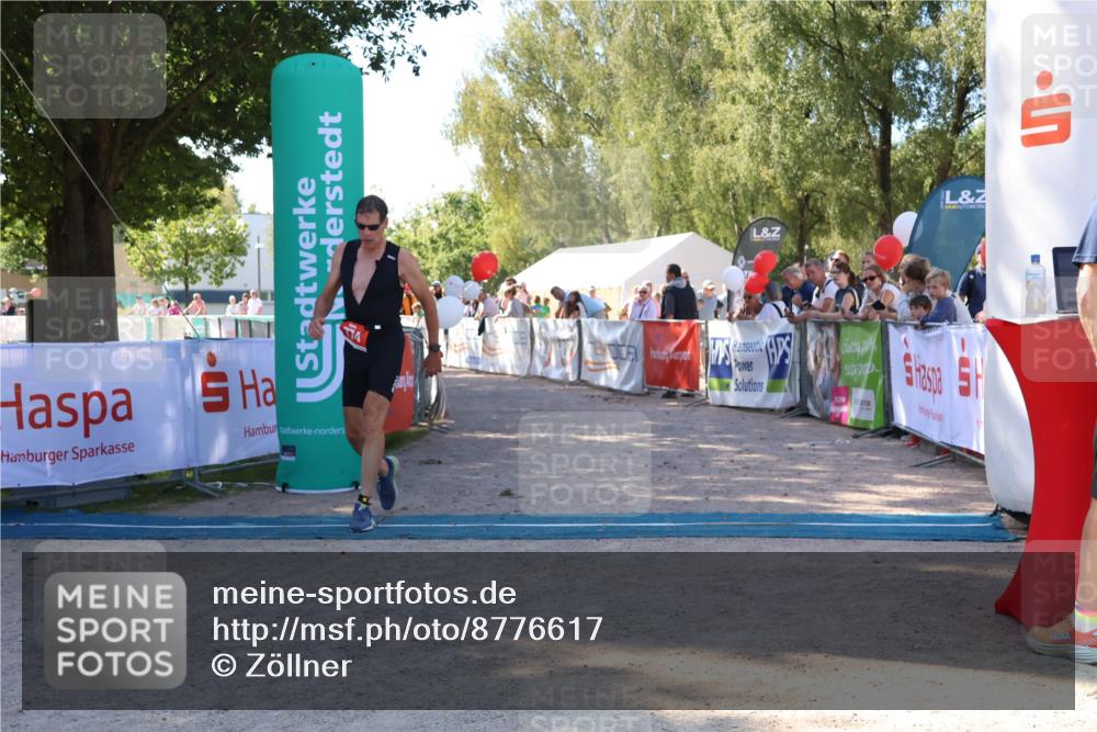 07.09.2025 - 19. Norderstedt Triathlon Zöllner http://msf.ph/oto/8776617 07.09.2025 12:02:03 Ziel 774, 1178 meine-sportfotos.de