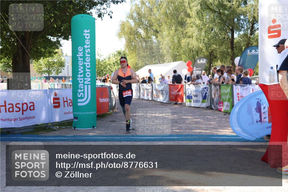 07.09.2025 - 19. Norderstedt Triathlon Zöllner http://msf.ph/oto/8776631 07.09.2025 12:02:55 Ziel 1340 meine-sportfotos.de