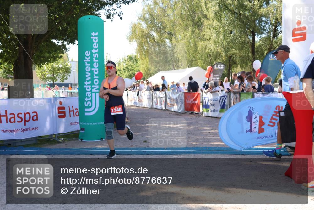 07.09.2025 - 19. Norderstedt Triathlon Zöllner http://msf.ph/oto/8776637 07.09.2025 12:02:56 Ziel 1340 meine-sportfotos.de