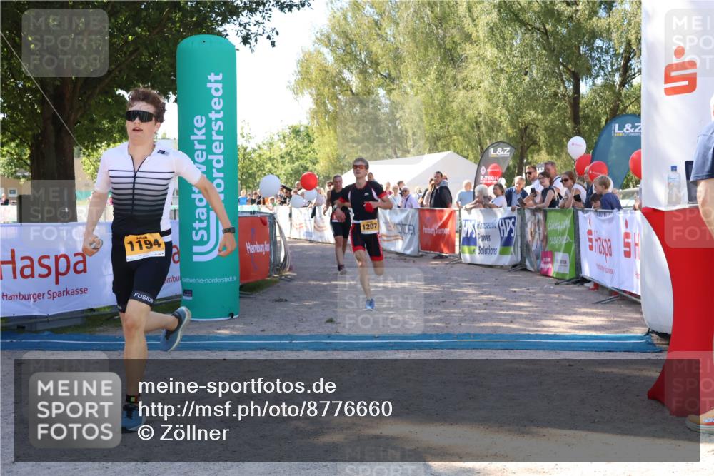 07.09.2025 - 19. Norderstedt Triathlon Zöllner http://msf.ph/oto/8776660 07.09.2025 12:03:06 Ziel 1194, 1207, 1341 meine-sportfotos.de