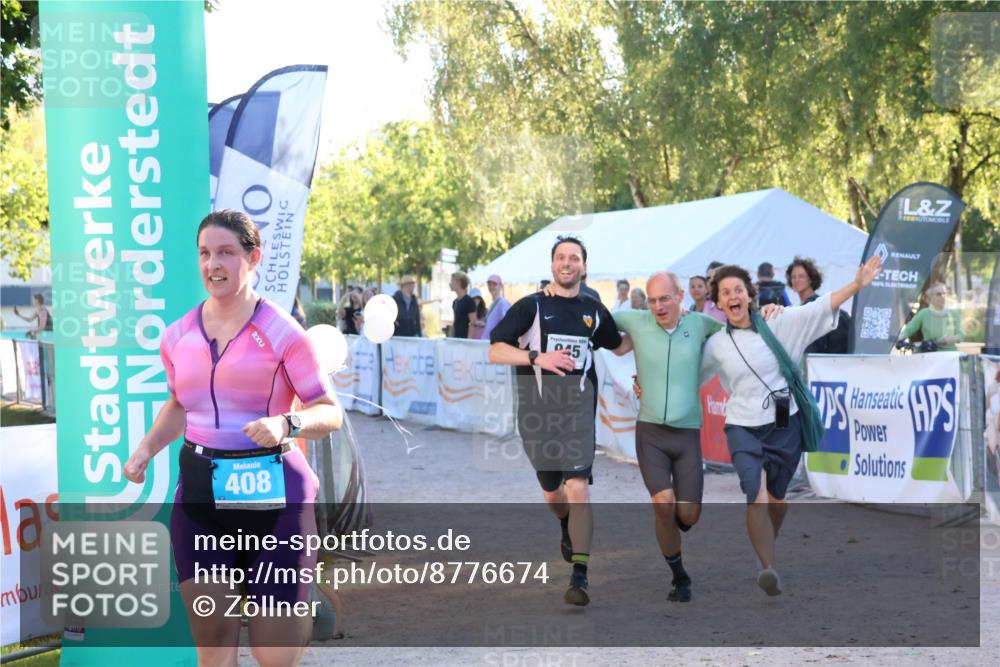 07.09.2025 - 19. Norderstedt Triathlon Zöllner http://msf.ph/oto/8776674 07.09.2025 17:11:06 Ziel 408, 945, 1410 meine-sportfotos.de