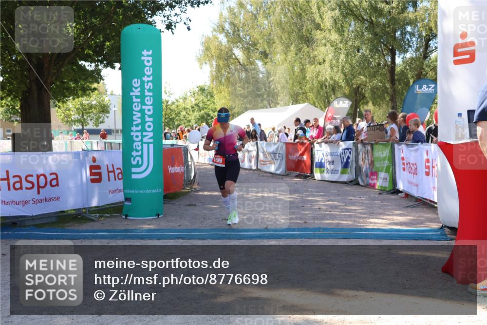 07.09.2025 - 19. Norderstedt Triathlon Zöllner http://msf.ph/oto/8776698 07.09.2025 12:03:22 Ziel 199 meine-sportfotos.de