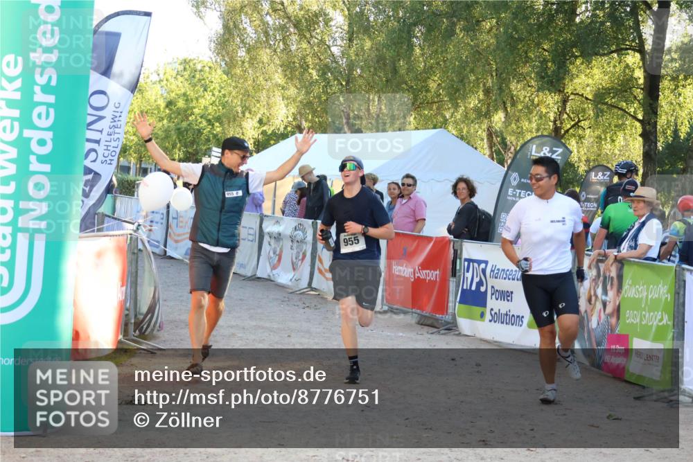 07.09.2025 - 19. Norderstedt Triathlon Zöllner http://msf.ph/oto/8776751 07.09.2025 17:11:26 Ziel 955 meine-sportfotos.de