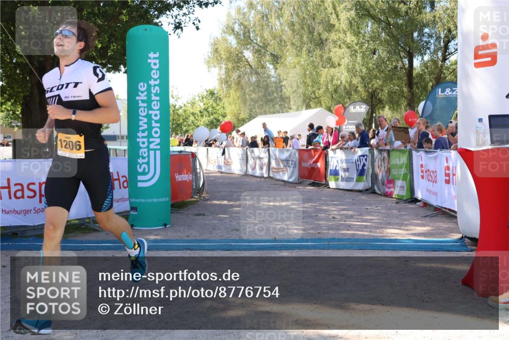 07.09.2025 - 19. Norderstedt Triathlon Zöllner http://msf.ph/oto/8776754 07.09.2025 12:03:40 Ziel 1206 meine-sportfotos.de