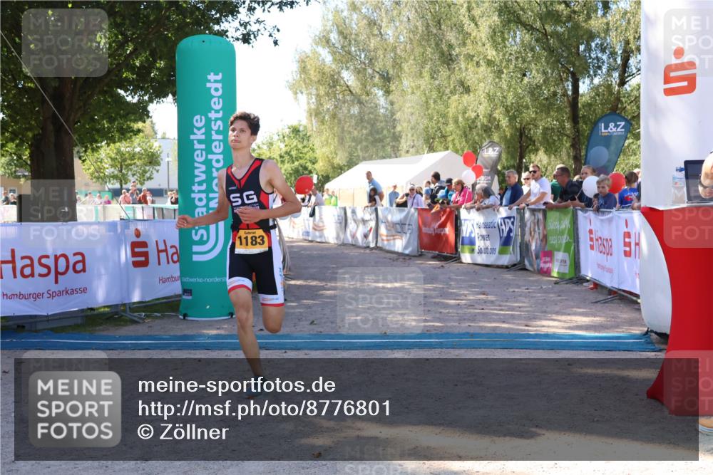 07.09.2025 - 19. Norderstedt Triathlon Zöllner http://msf.ph/oto/8776801 07.09.2025 12:04:27 Ziel 1183 meine-sportfotos.de