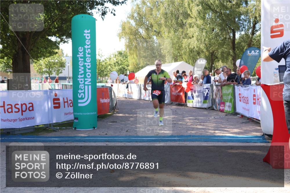 07.09.2025 - 19. Norderstedt Triathlon Zöllner http://msf.ph/oto/8776891 07.09.2025 12:06:08 Ziel 1377 meine-sportfotos.de