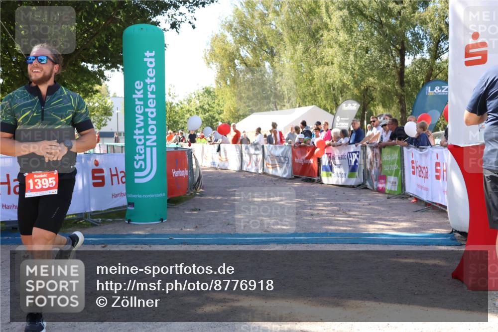07.09.2025 - 19. Norderstedt Triathlon Zöllner http://msf.ph/oto/8776918 07.09.2025 12:07:09 Ziel 1395 meine-sportfotos.de