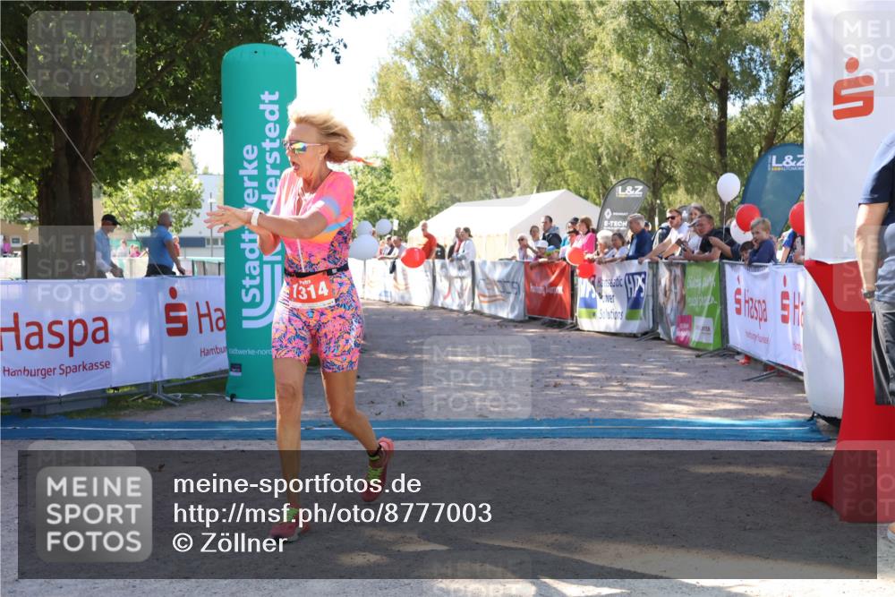 07.09.2025 - 19. Norderstedt Triathlon Zöllner http://msf.ph/oto/8777003 07.09.2025 12:07:51 Ziel 1200, 1314 meine-sportfotos.de