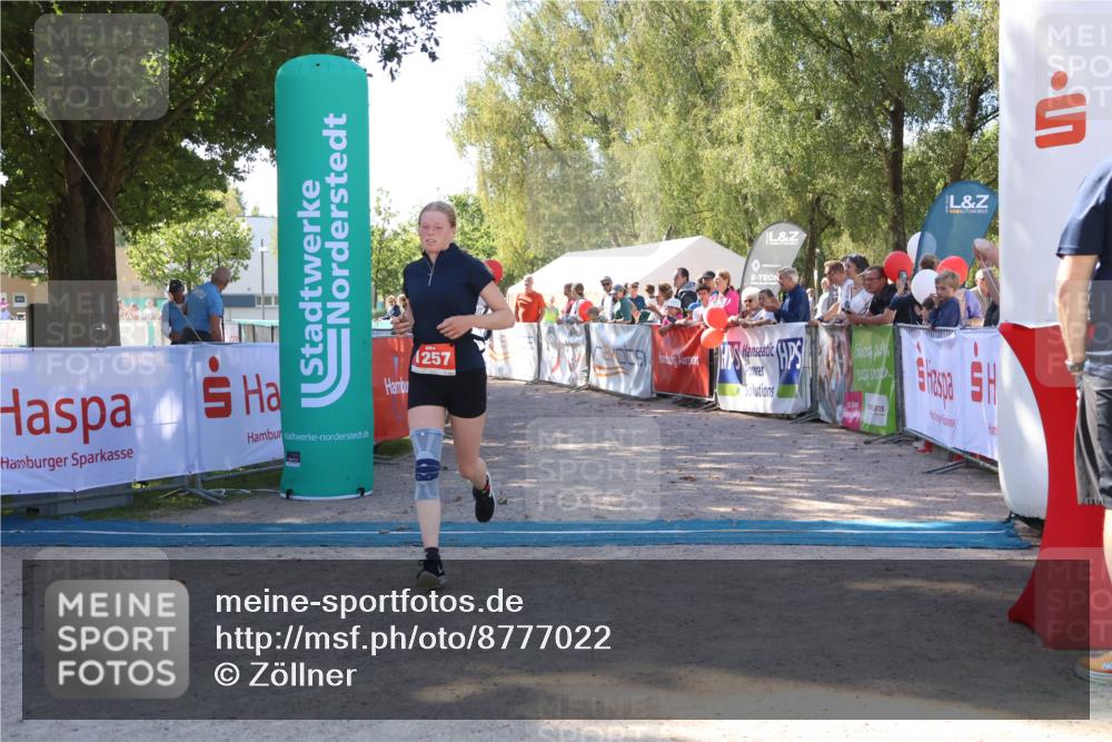 07.09.2025 - 19. Norderstedt Triathlon Zöllner http://msf.ph/oto/8777022 07.09.2025 12:08:19 Ziel 1257 meine-sportfotos.de