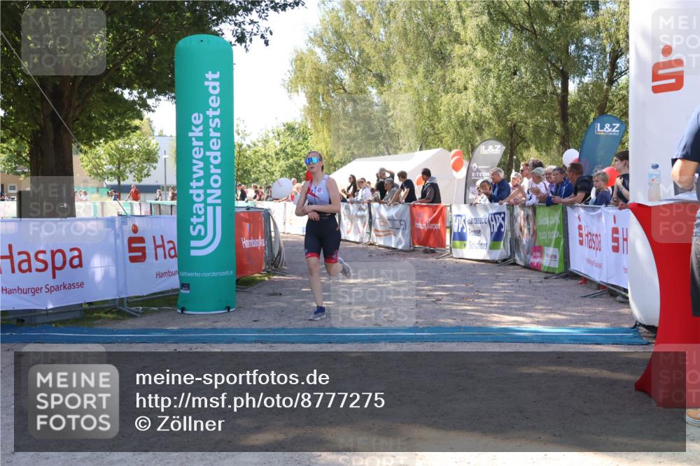 07.09.2025 - 19. Norderstedt Triathlon Zöllner http://msf.ph/oto/8777275 07.09.2025 12:10:26 Ziel 1153 meine-sportfotos.de