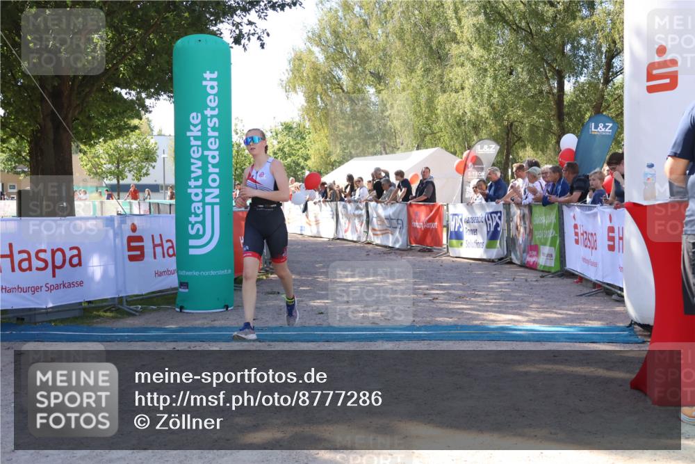 07.09.2025 - 19. Norderstedt Triathlon Zöllner http://msf.ph/oto/8777286 07.09.2025 12:10:27 Ziel 1153 meine-sportfotos.de