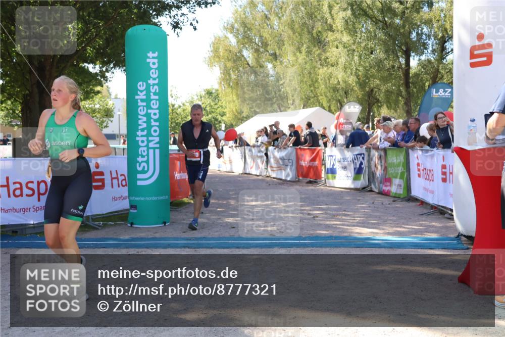 07.09.2025 - 19. Norderstedt Triathlon Zöllner http://msf.ph/oto/8777321 07.09.2025 12:10:43 Ziel 1164, 1279 meine-sportfotos.de