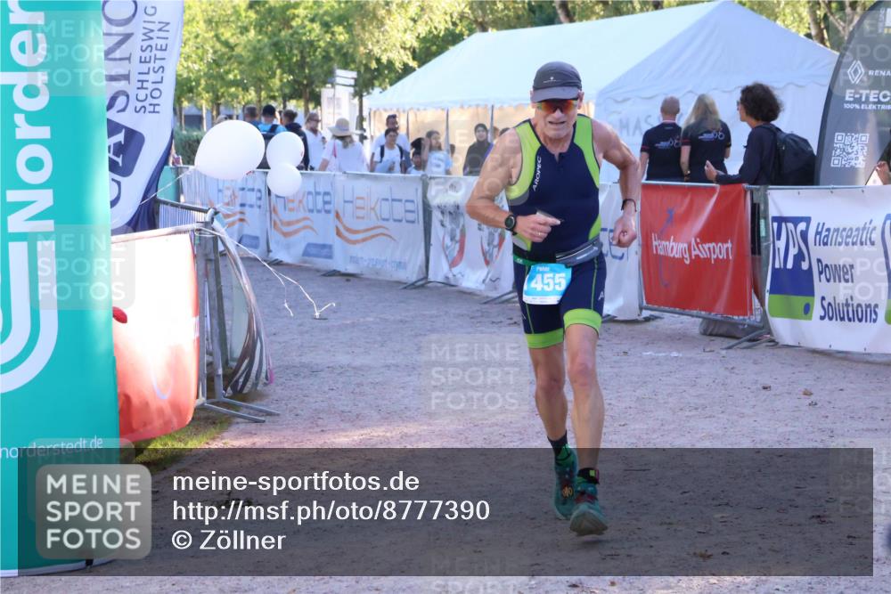 07.09.2025 - 19. Norderstedt Triathlon Zöllner http://msf.ph/oto/8777390 07.09.2025 17:14:45 Ziel 1455 meine-sportfotos.de