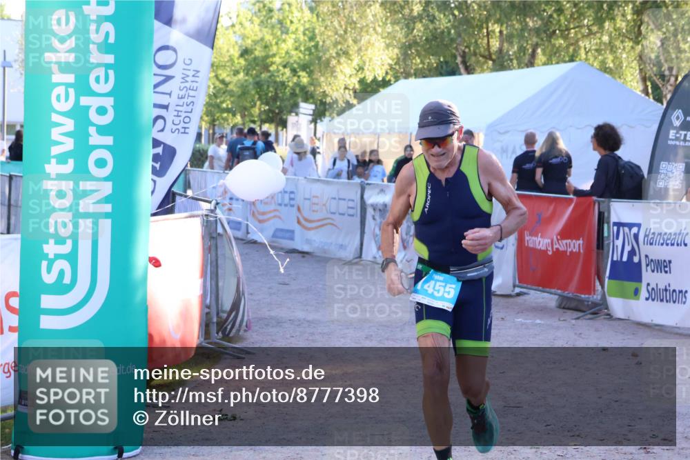 07.09.2025 - 19. Norderstedt Triathlon Zöllner http://msf.ph/oto/8777398 07.09.2025 17:14:45 Ziel 1455 meine-sportfotos.de