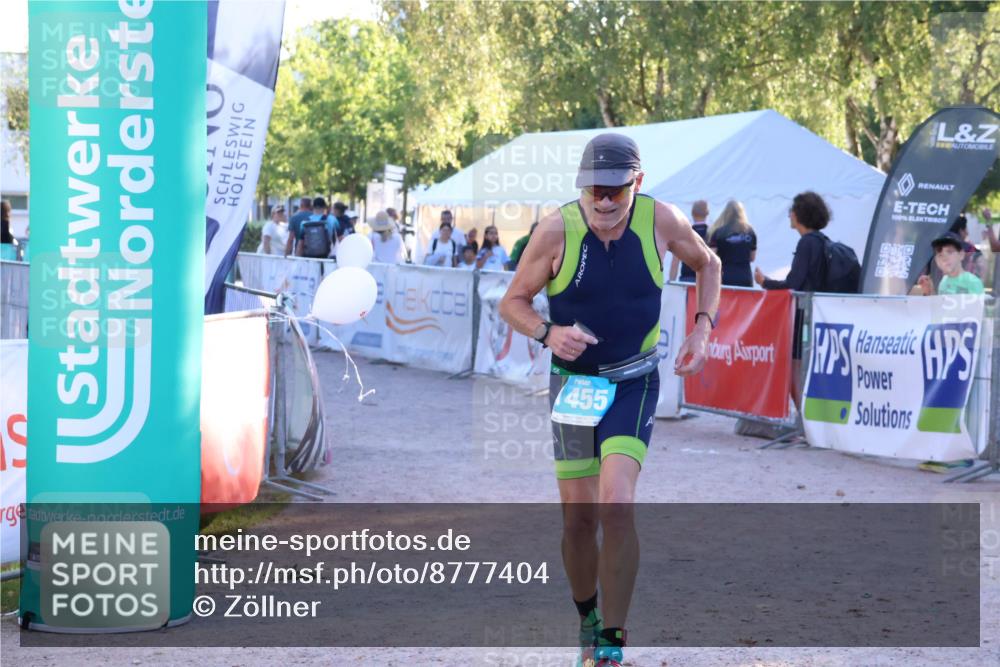 07.09.2025 - 19. Norderstedt Triathlon Zöllner http://msf.ph/oto/8777404 07.09.2025 17:14:46 Ziel 1455 meine-sportfotos.de
