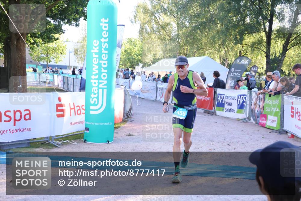 07.09.2025 - 19. Norderstedt Triathlon Zöllner http://msf.ph/oto/8777417 07.09.2025 17:14:46 Ziel 1455 meine-sportfotos.de