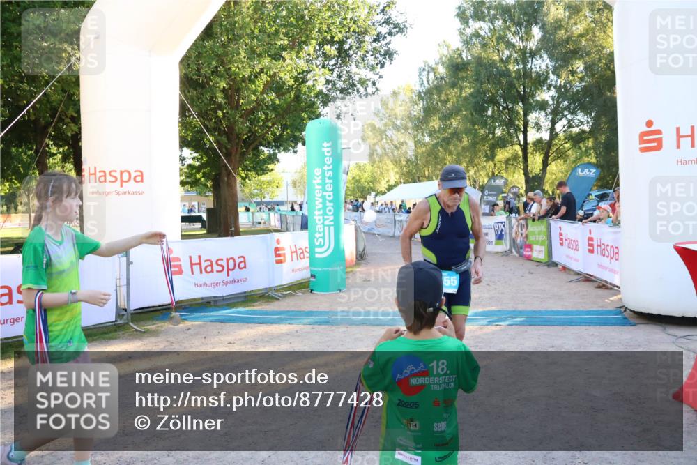07.09.2025 - 19. Norderstedt Triathlon Zöllner http://msf.ph/oto/8777428 07.09.2025 17:14:48 Ziel 1455 meine-sportfotos.de