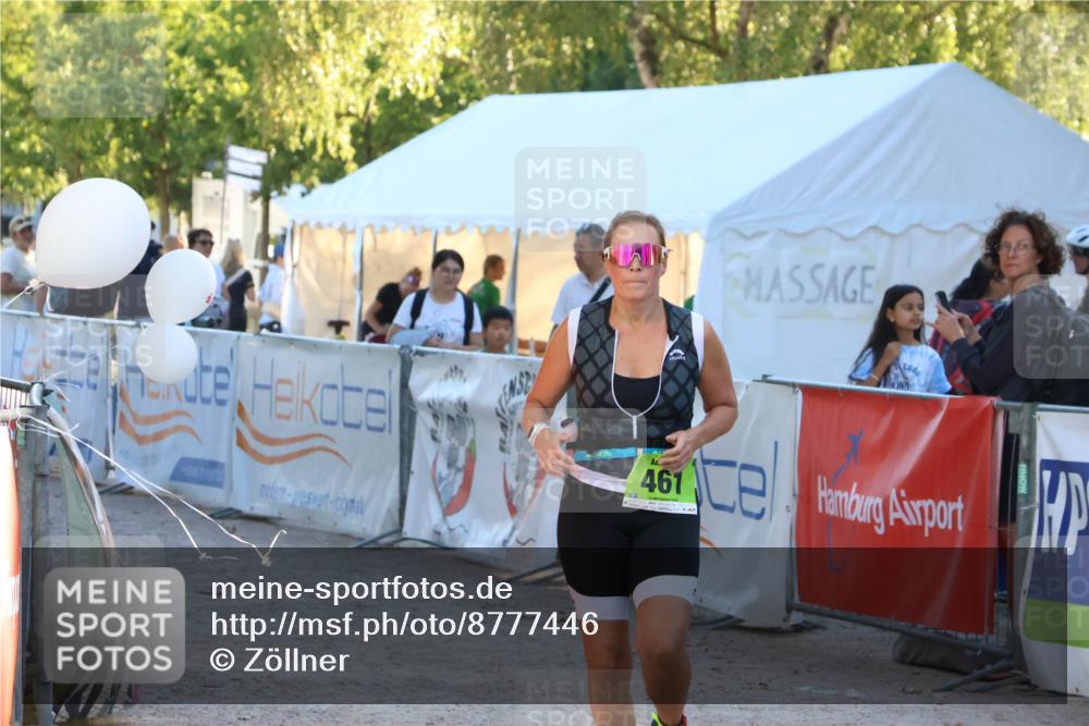07.09.2025 - 19. Norderstedt Triathlon Zöllner http://msf.ph/oto/8777446 07.09.2025 17:15:06 Ziel 461 meine-sportfotos.de