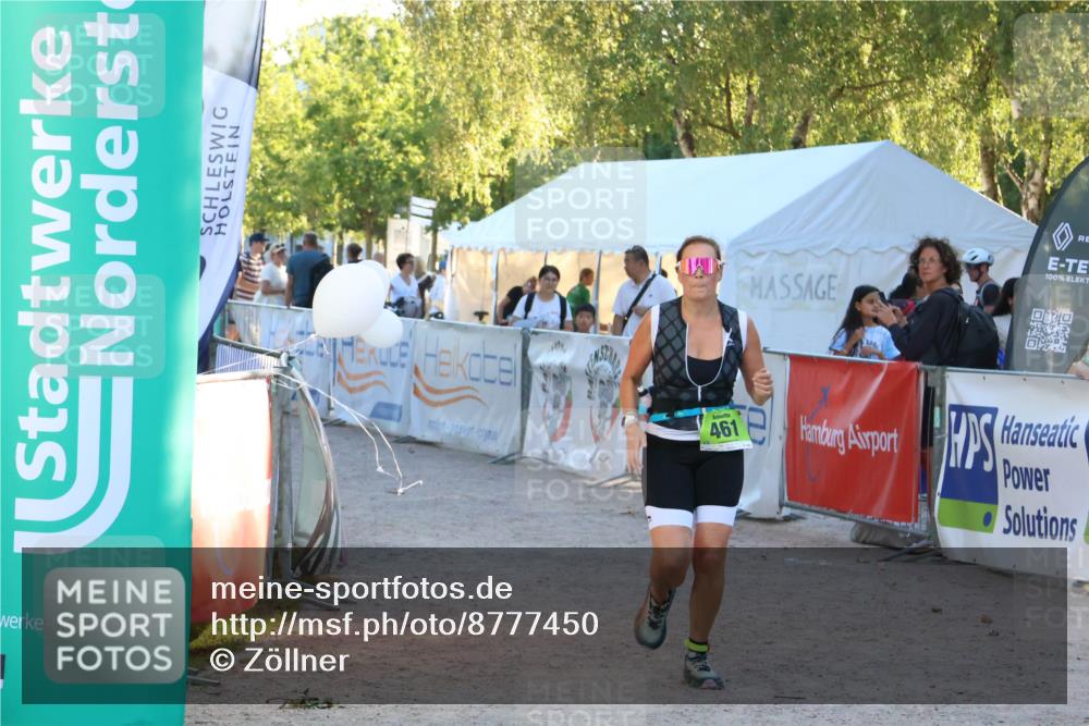 07.09.2025 - 19. Norderstedt Triathlon Zöllner http://msf.ph/oto/8777450 07.09.2025 17:15:06 Ziel 461 meine-sportfotos.de
