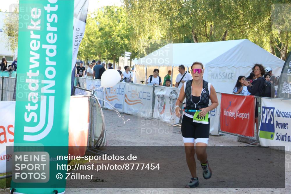 07.09.2025 - 19. Norderstedt Triathlon Zöllner http://msf.ph/oto/8777454 07.09.2025 17:15:07 Ziel 461 meine-sportfotos.de
