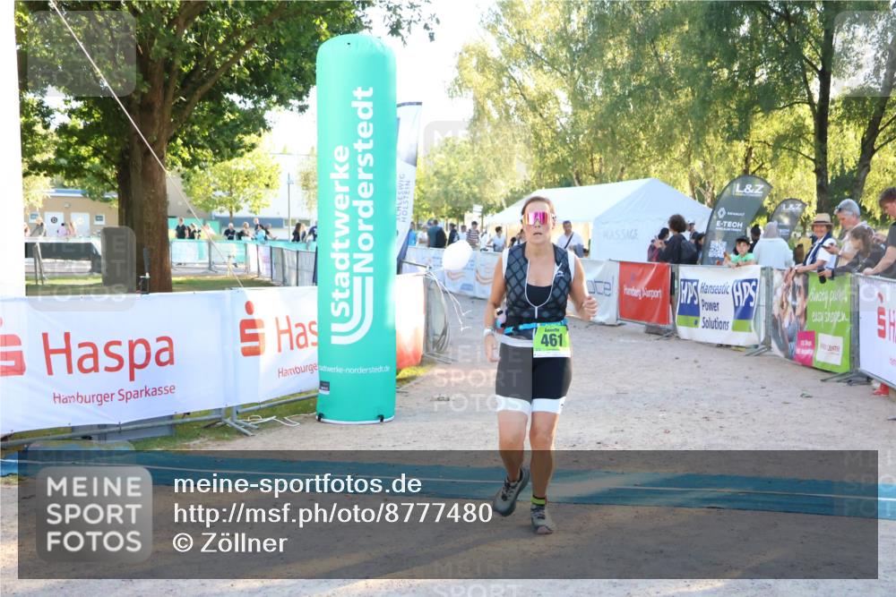 07.09.2025 - 19. Norderstedt Triathlon Zöllner http://msf.ph/oto/8777480 07.09.2025 17:15:08 Ziel 461 meine-sportfotos.de