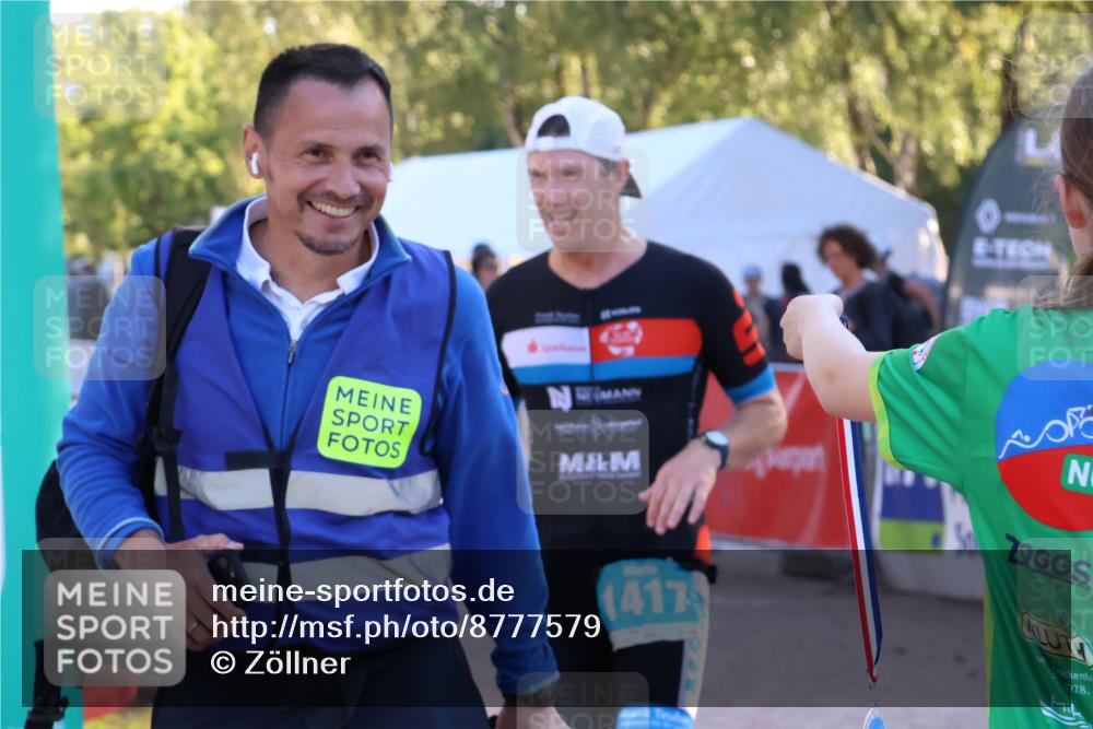07.09.2025 - 19. Norderstedt Triathlon Zöllner http://msf.ph/oto/8777579 07.09.2025 17:15:25 Ziel 1417 meine-sportfotos.de