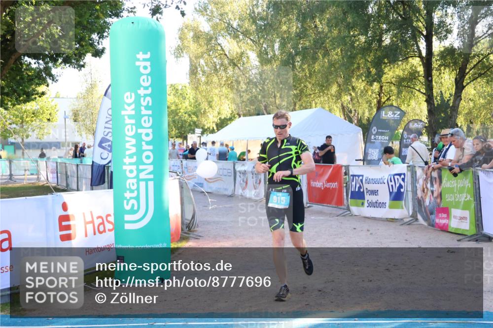 07.09.2025 - 19. Norderstedt Triathlon Zöllner http://msf.ph/oto/8777696 07.09.2025 17:15:58 Ziel 915 meine-sportfotos.de